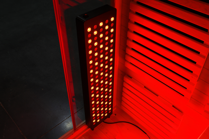 Blisspod I Venetian RED I All-In-One - Full Spectrum + Red Light I Indoor Premium Sauna I 3 Person
