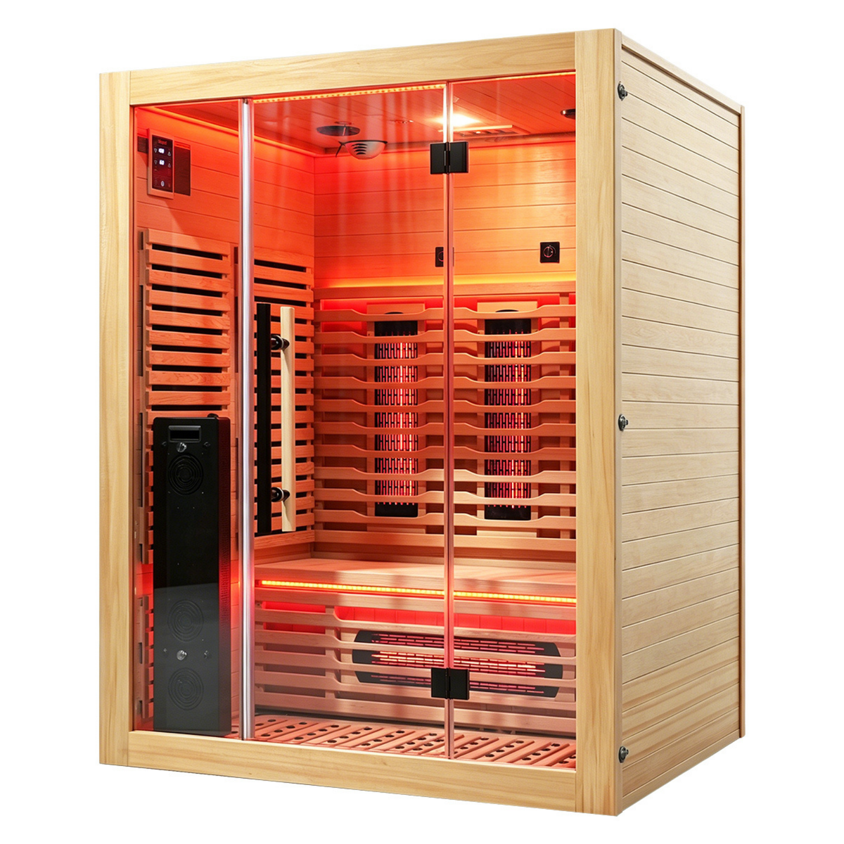 Blisspod I Venetian RED I All-In-One - Full Spectrum + Red Light I Indoor Premium Sauna I 3 Person