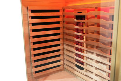 Blisspod I Vantaa RED I All-In-One - Full Spectrum + Red Light I Indoor Premium Sauna I 2 Person