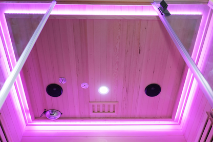 Blisspod I Venetian RED I All-In-One - Full Spectrum + Red Light I Indoor Premium Sauna I 3 Person