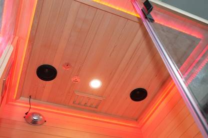 Blisspod I Vantaa RED I All-In-One - Full Spectrum + Red Light I Indoor Premium Sauna I 2 Person