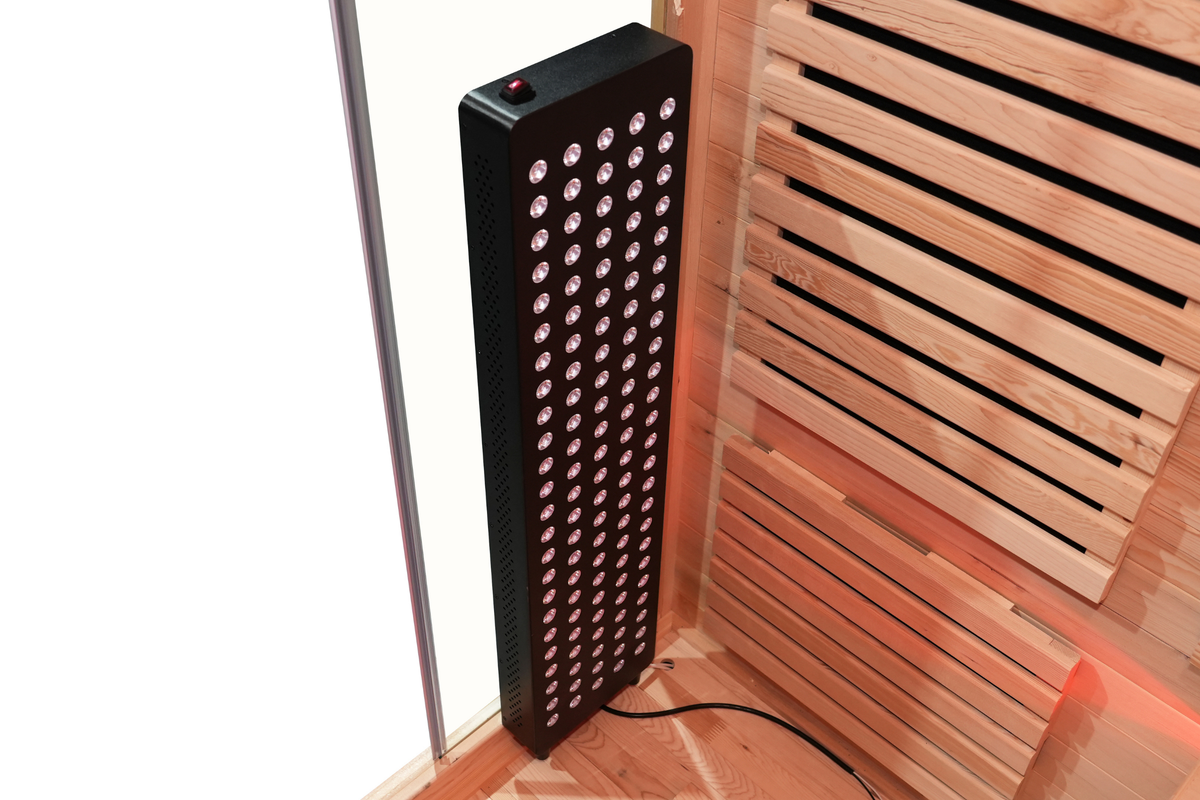 Blisspod I Venetian RED I All-In-One - Full Spectrum + Red Light I Indoor Premium Sauna I 3 Person