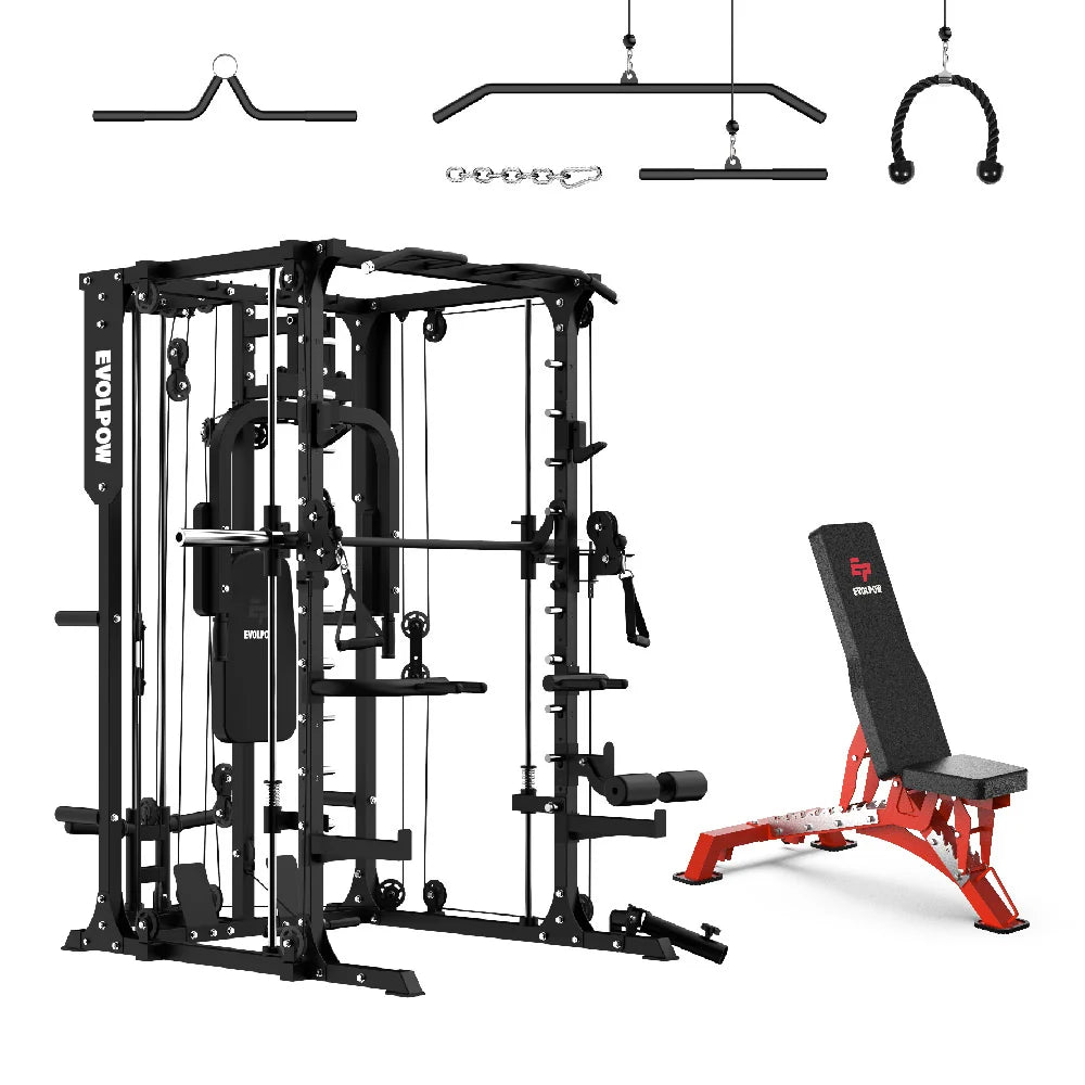 M2A Brute All-In-One Smith Machine Home Gym